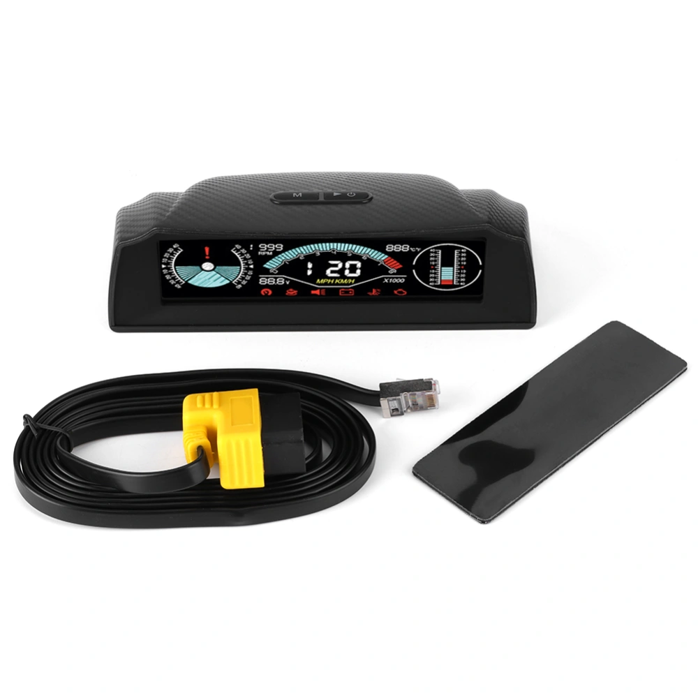 Computer Head Up Display Slope Meter Car Speedometer Compass Display Code Clear Car-Styling Electronics