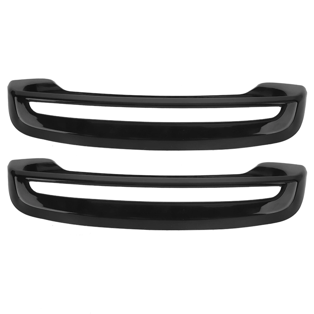 2pcs Car Auto Seat Back Trim Cover Decoration Piano Black Fits for G20 2020