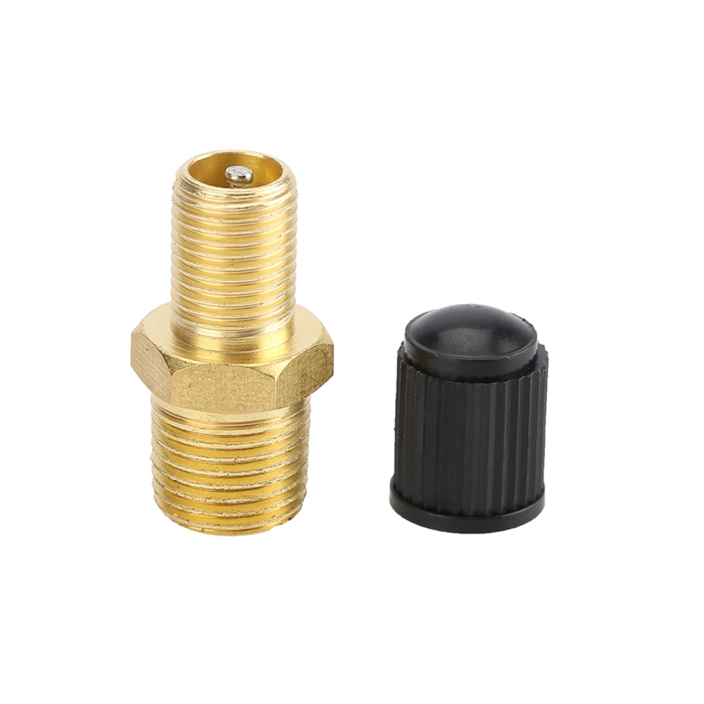 2 Pcs 1/4 Inch NPT MPT Brass Air Compressor Tank Fill Valve