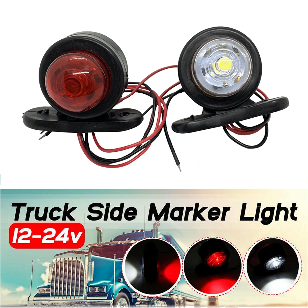 1 Pair LED Truck Side Light Truck Side Marker Light 10V-30V