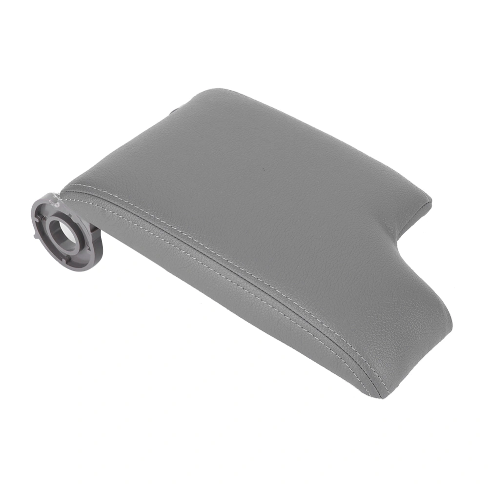 Car Center Console Armrest Cover Pad Cushion Fits for E46 1999-2004Gray