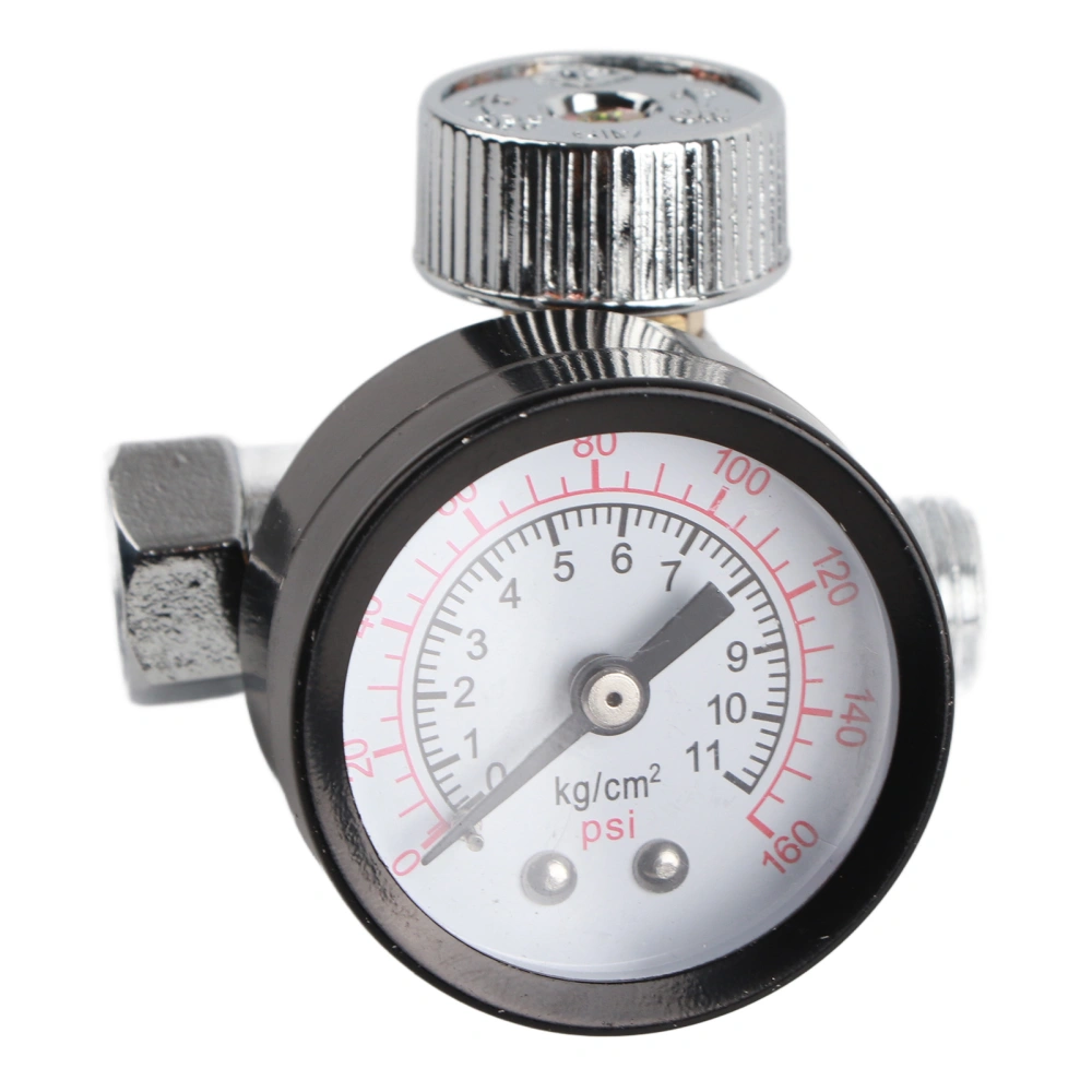 Sprayer Air Regulator Pressure Gauge Filter Pneumatic Control BSP Thread 0‑125PSI