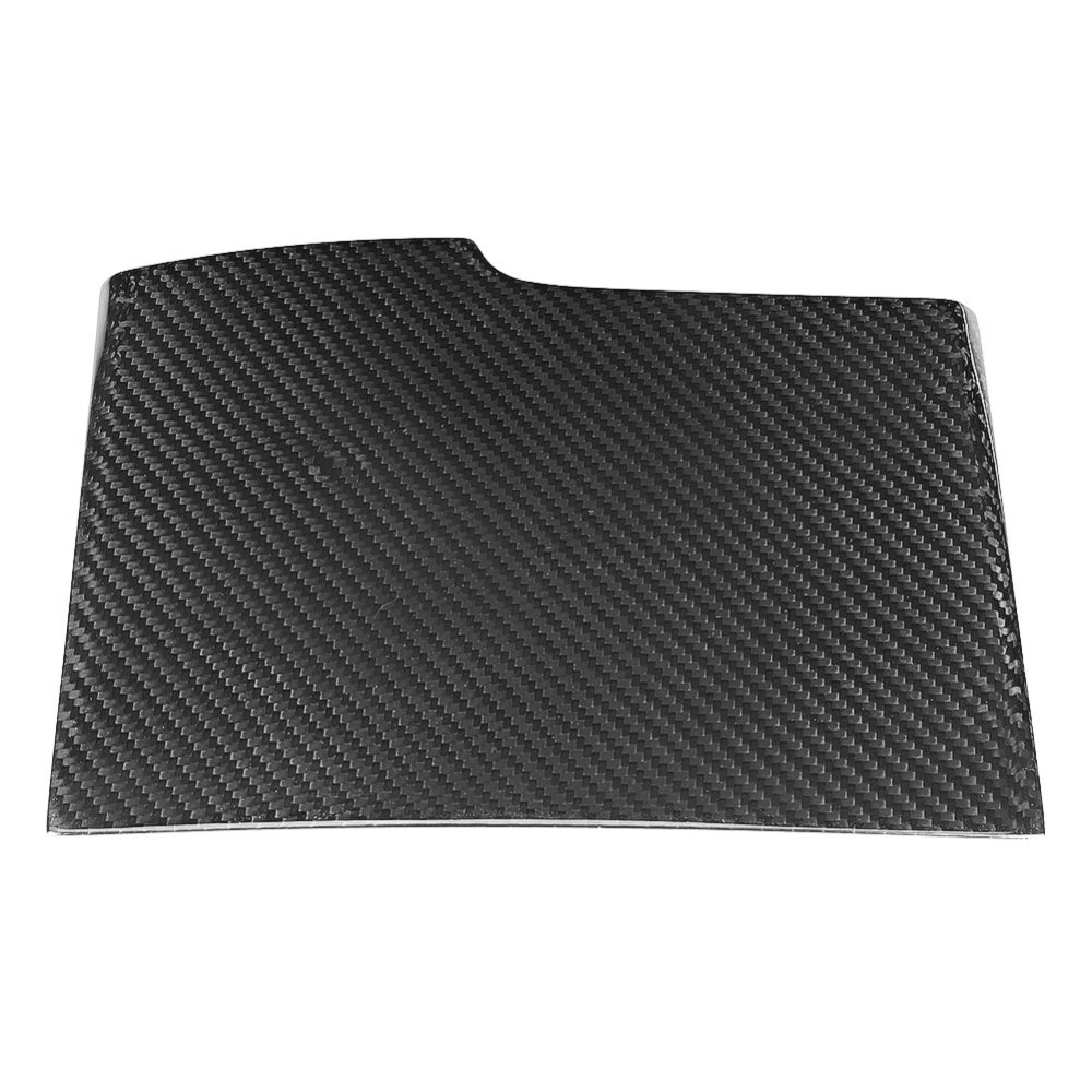 Carbon Fiber Water Cup Holder Panel Cover Fits for 5 Series G30 2017-2018