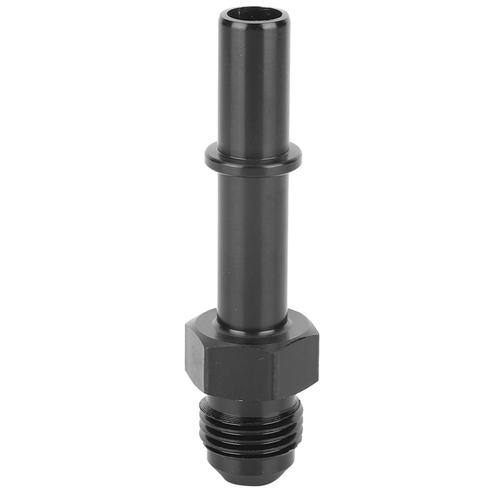 AN6 Fuel Adapter Fitting to 3/8 Quick Connect Connector Male LS for GM Black