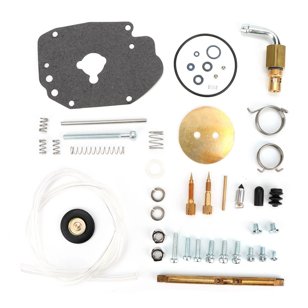 R134 Metal Rubber Durable Professional Carb Carburetor Rebuild Repair Kit Set Fits for Super E Carburetor