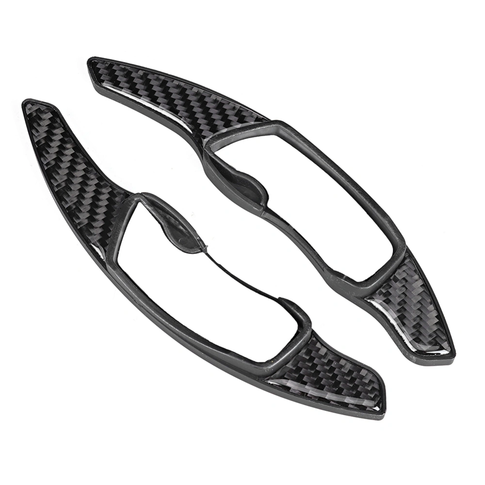 Carbon Fiber Steering Wheel Paddle Shifter Cover Fit for Subaru XV Forester Outback Legacy Impreza BRZ