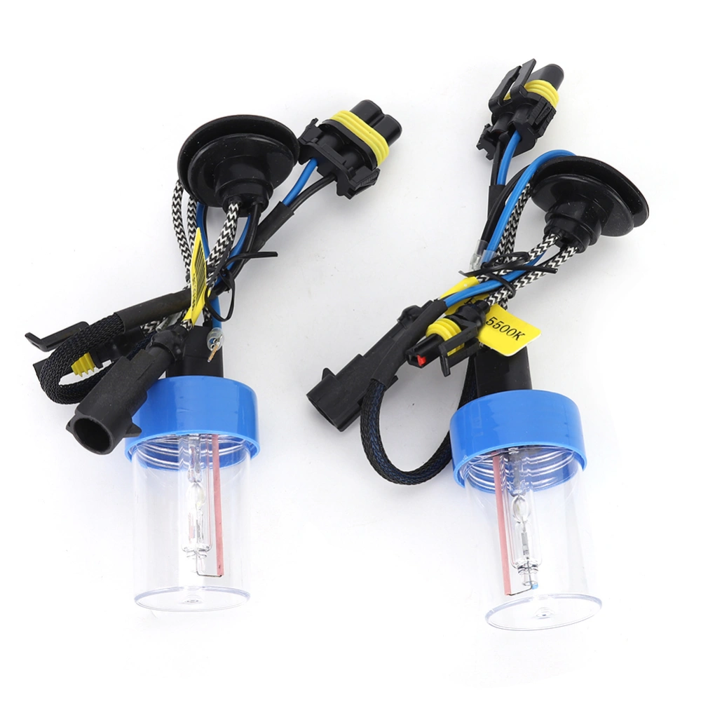 2Pcs High Brightness Car Xenon Headlight Headlamp Light for H7 5500K 55W Car Accessories