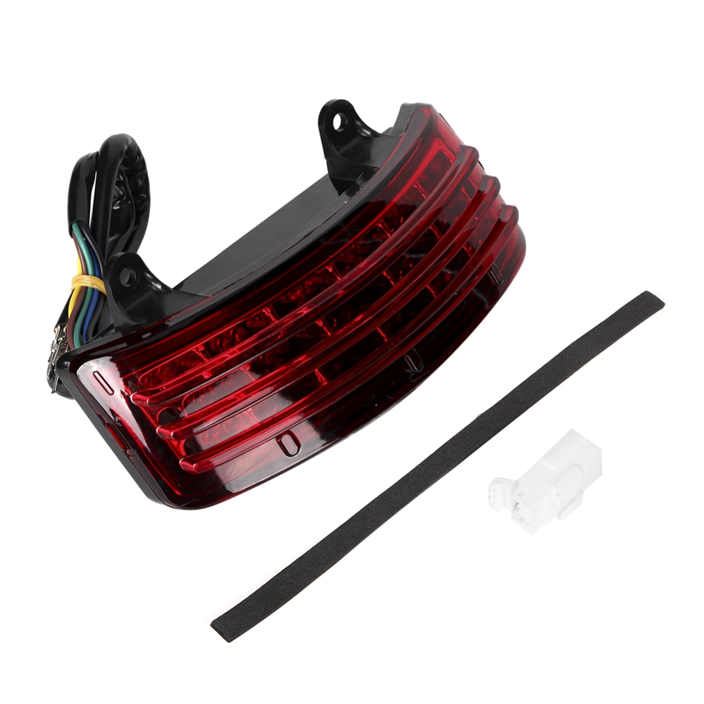 12V Universal Motorcycle LED Rear Tail Light Brake Stop Turn Signal Lamp TaillightRed