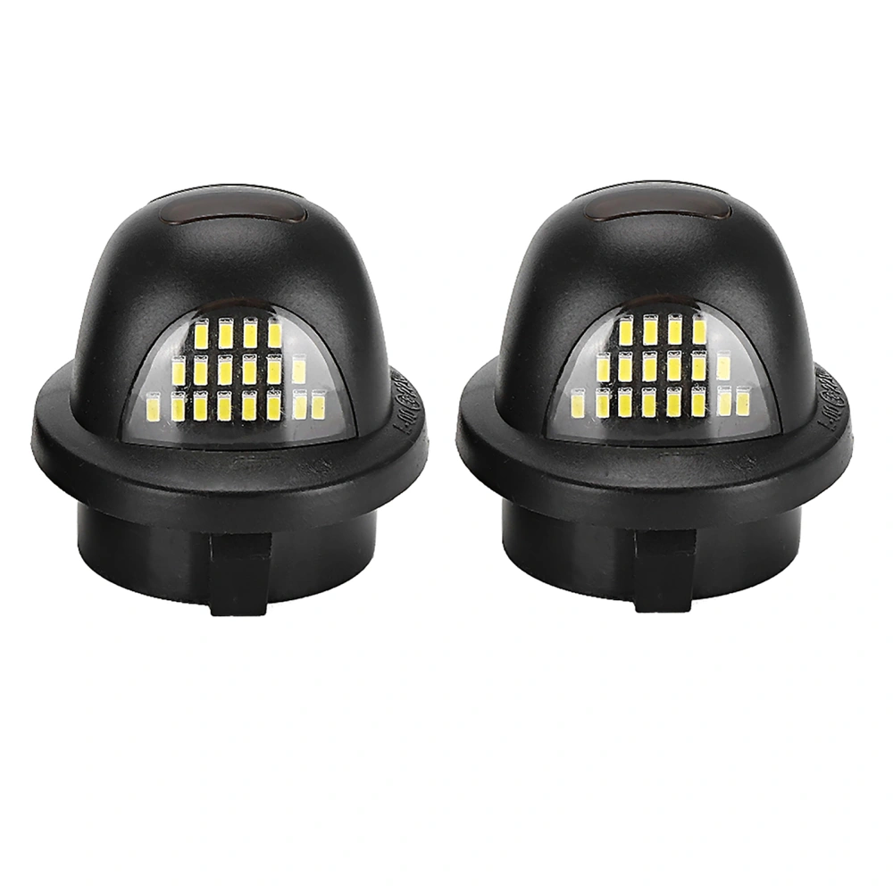 2pcs LED License Number Plate Light Fits for Ford Super Duty F‑250 F350 F‑450 F‑550 1999‑2016 F150 F150Raptor