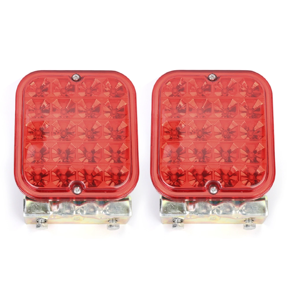 2pcs 20LEDs Red Turn Tail Light Steering Brake Fog Lamp for Trailers Campers Boats