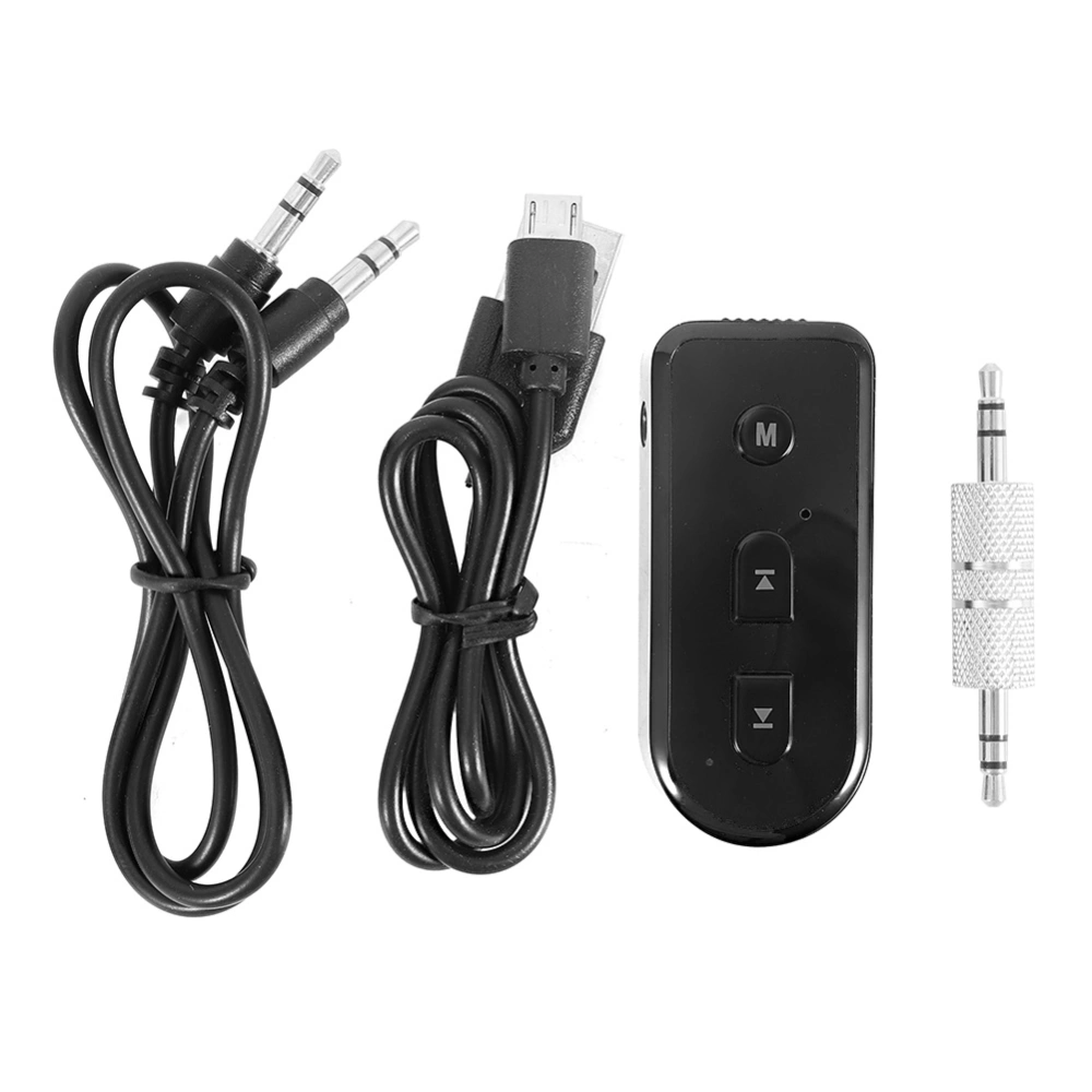 Wireless Bluetooth Audio Receiver Car 3.5mm Aux Jack Music Adapter