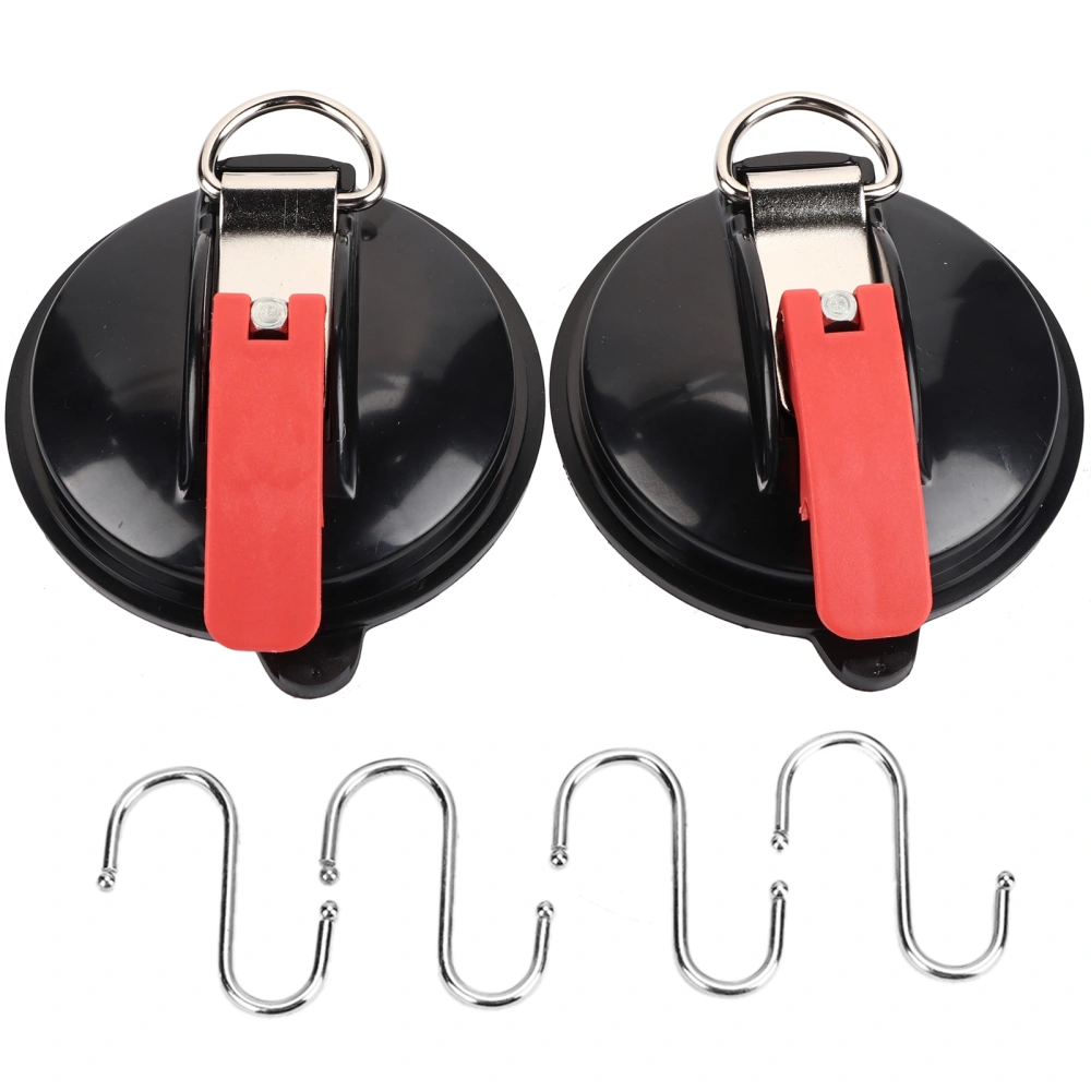 Multi Function Car Suction Cup Tensioning Sucker with S shaped Hook Tensioner