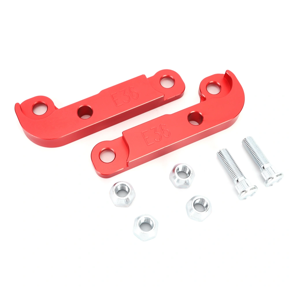 Car Steering Drift Lock Adapter Increasing Turn Angle 25%-30% Fits for E36 M3(Red )