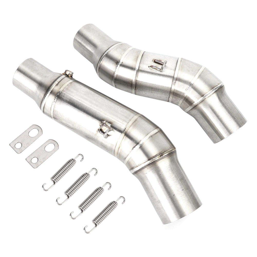 Motorcycle Exhaust Middle Pipe Stainless Steel Fit for Kawasaki Z1000 2010-2016