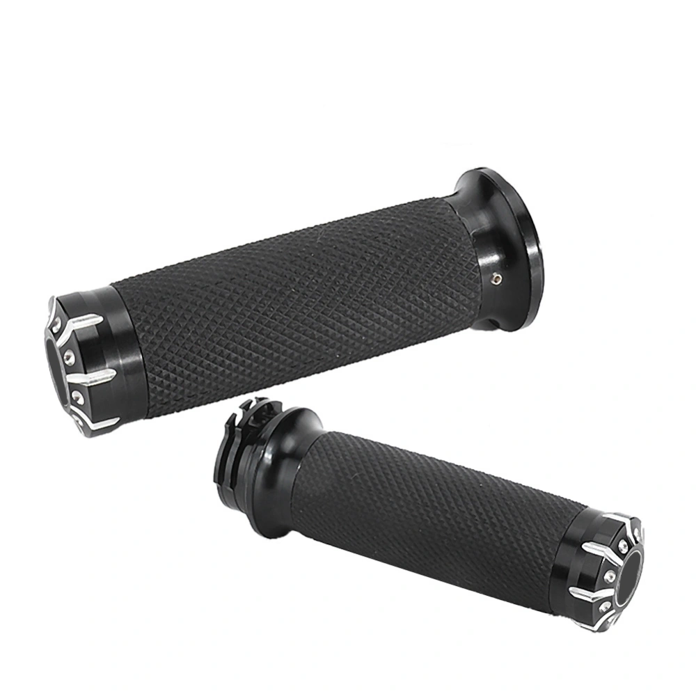 2pcs Motorcycle Stainless Steel Handle Bar Grips Fit for VRSC XL XR 1996-