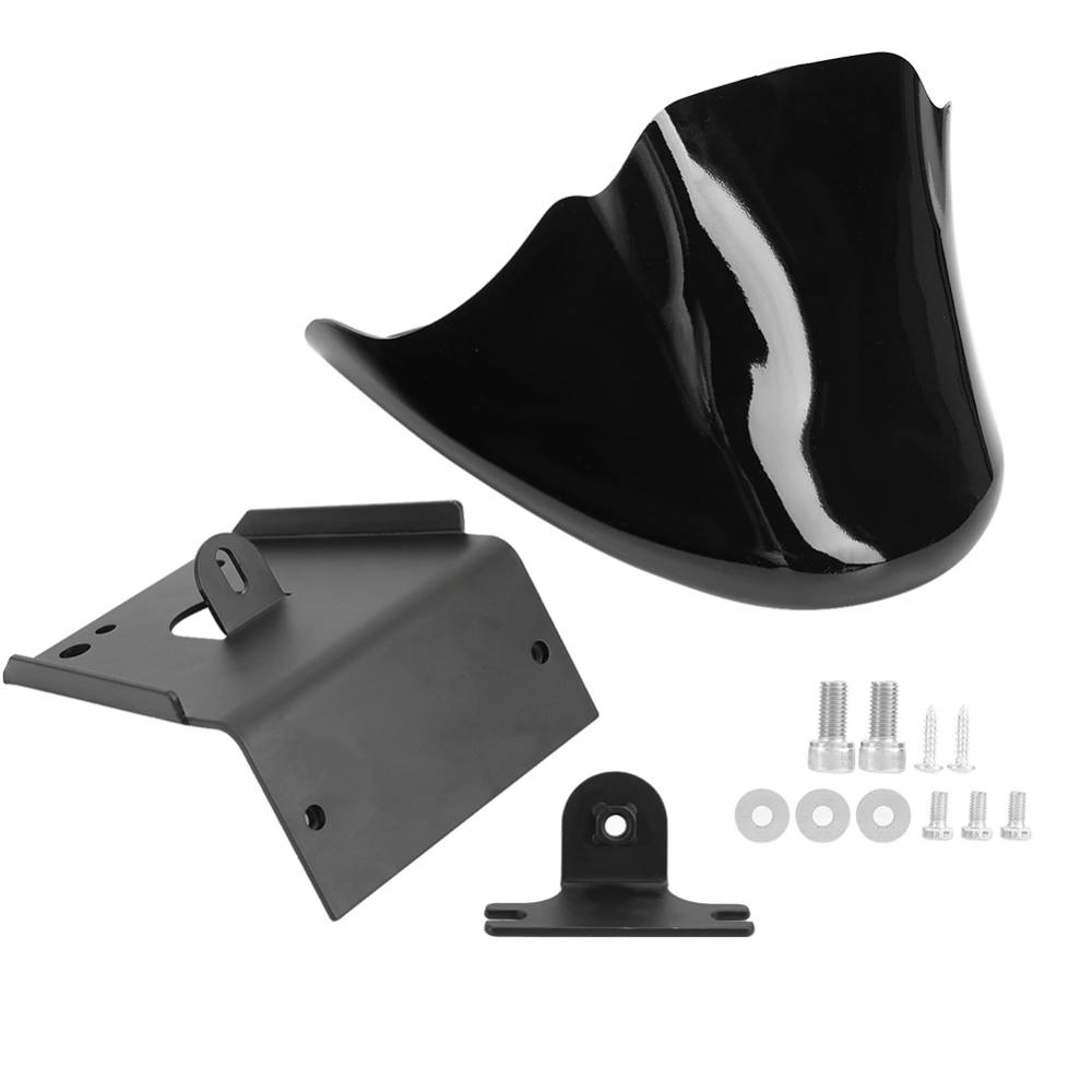 Motorcycle Parts Accessories Spoiler Chin Fairing Fit for XL1200 Models 04-17 (Glossy Black)