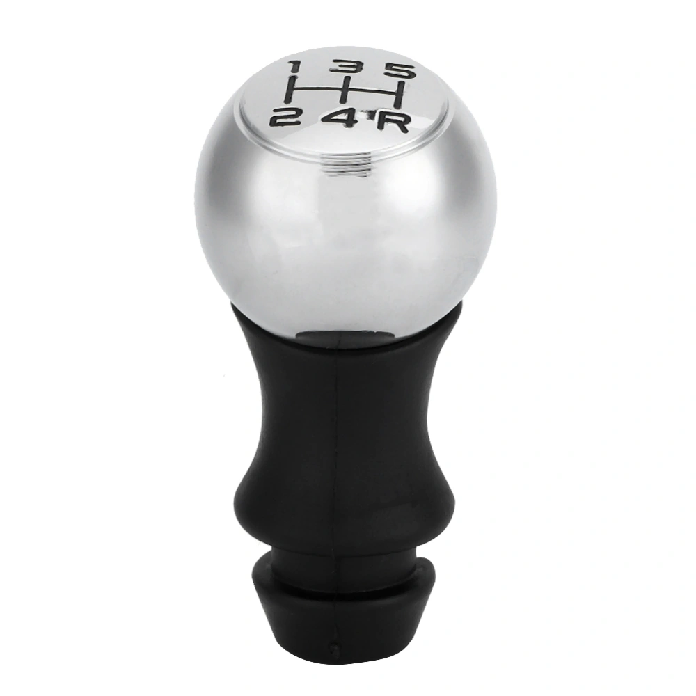 Car Shift Gear Knob 5 Gears Shifter Lever Knob Professional Car Replacement Part(Black)