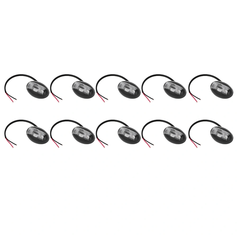 10pcs LED Lamp Indicators Side Light Energy Conservation Trailer Truck