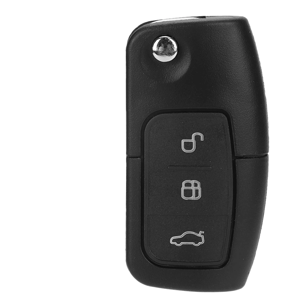 Black 3 Buttons Locking 433MHz Remote Car Control Key with 40 Bit Fit for Focus Mondeo