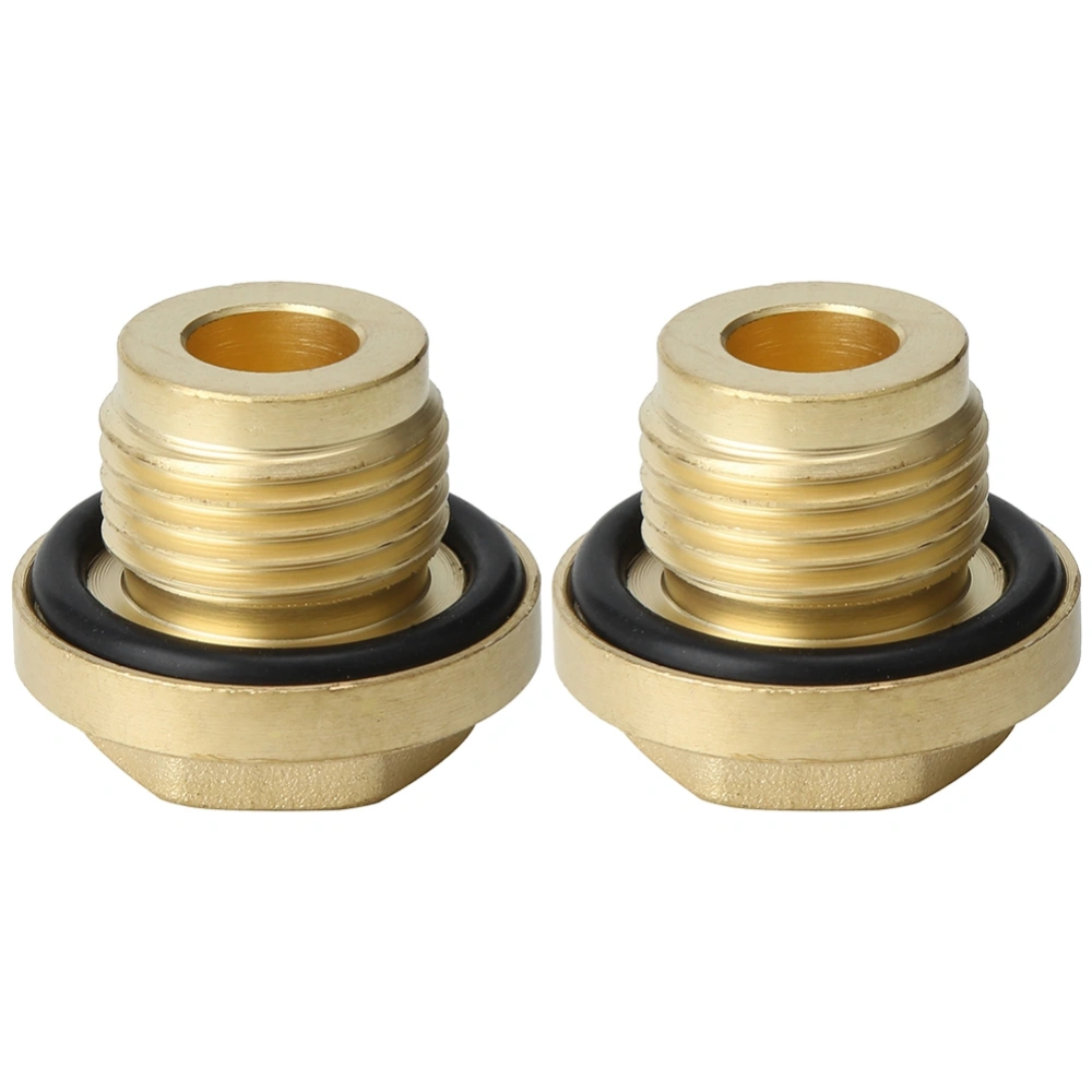 Brass Diff Filler Differential Drain Plug Set Fit for Land Rover Discovery 2 Td5 & V8