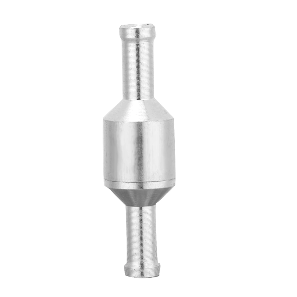 Step Aluminium Inline Straight Check Valve Fuel Diesel Gas Liquid Air One Way Non Return (6mm)