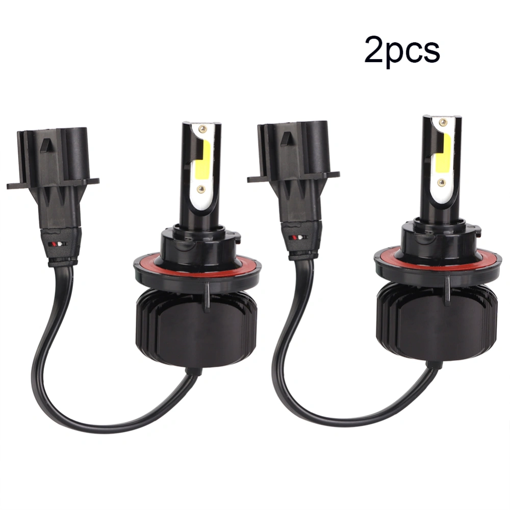 2PCS H13 60W LED Aluminum Car Headlight Mini Spotlight Integrated Car Headlamp L5