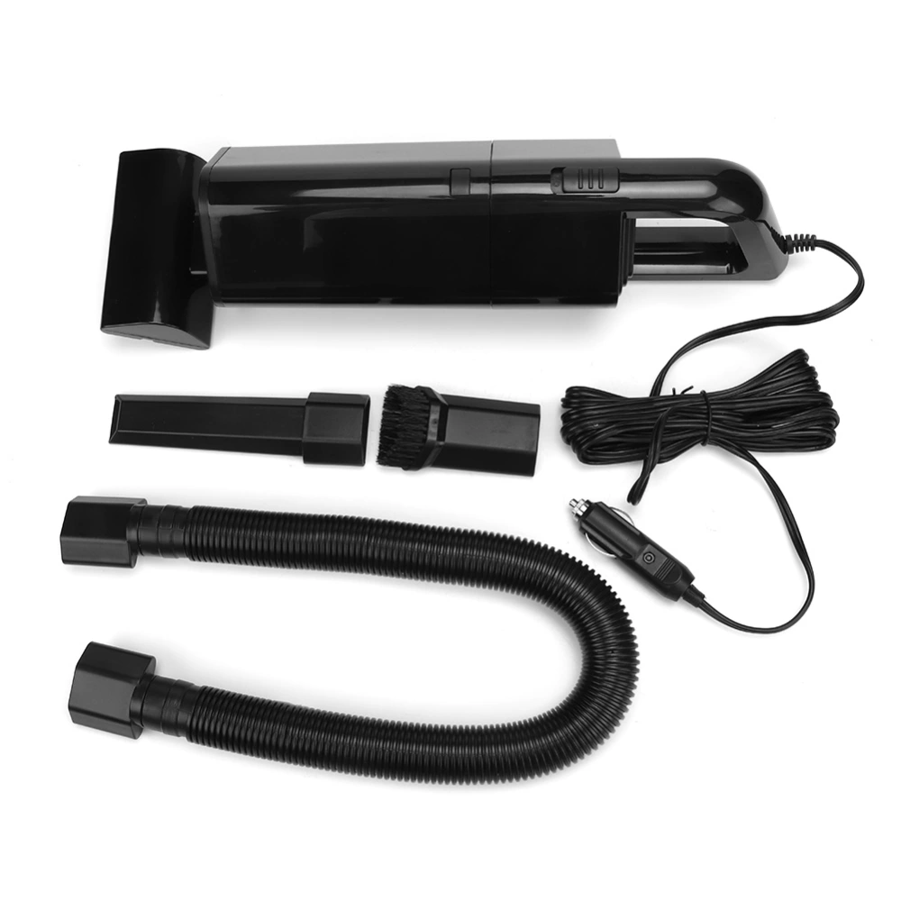 Portable High Power 12V 120W 4000PA Wet &amp; Dry Vehicle Car Handheld Vacuum Cleaner Black