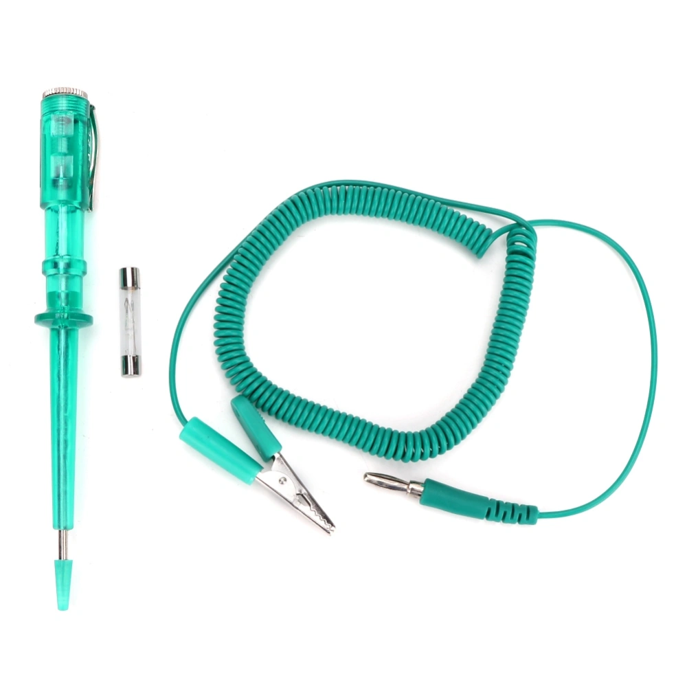 6V-24V Universal Car Voltage Circuit Tester Auto Probe Test Pen Light Bulb Repair Tool Green