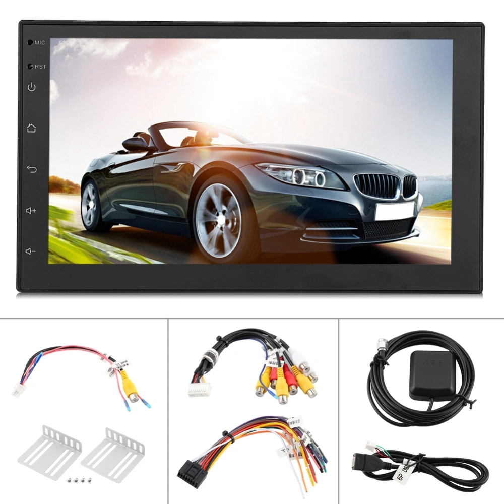 Audio Car Stereo Player 7 inches 1080P for Android 8.1 Quad Core Capacitive touch screen(2+26)