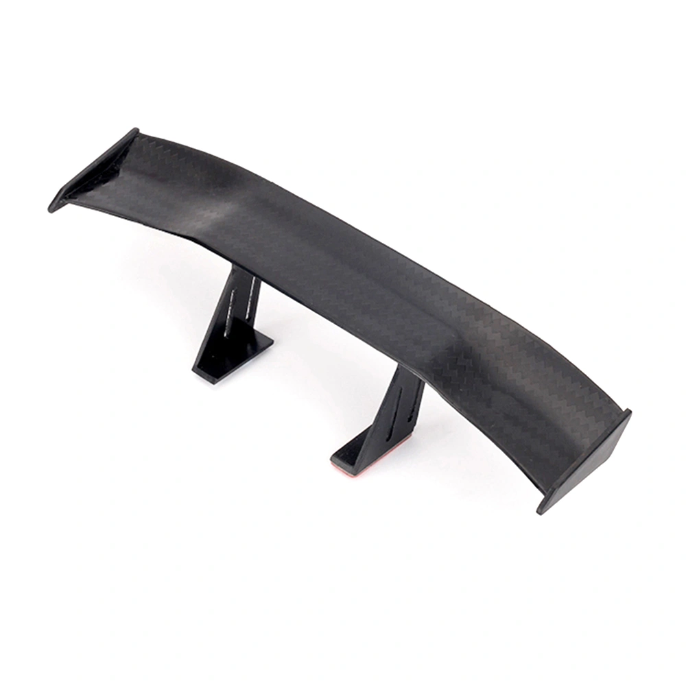 Car Mini Spoiler Universal Punch Free Exterior Decoration Auto Car Tail GT Wing Black