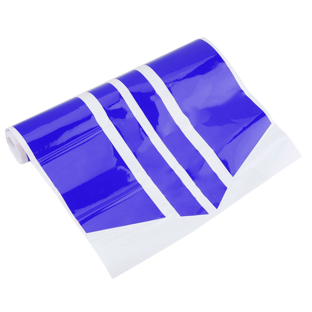 D-655 Universal Car Waist Side Skirt Stripe Vinyl Sticker DIY Decoration Car Accessory (Blue)