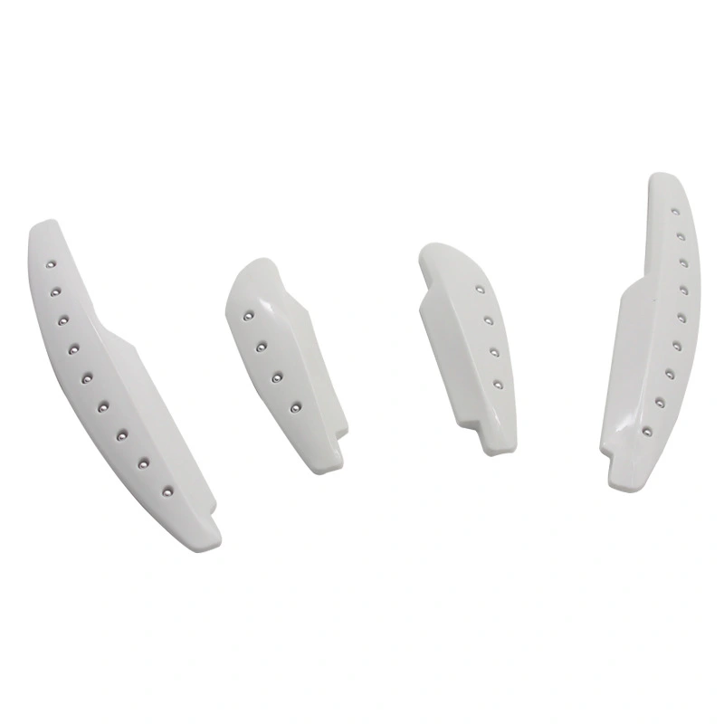 4Pcs Car Door Edge Bumper Corner Guard Trim Anti-Scratch Crash Protector Strip (White)