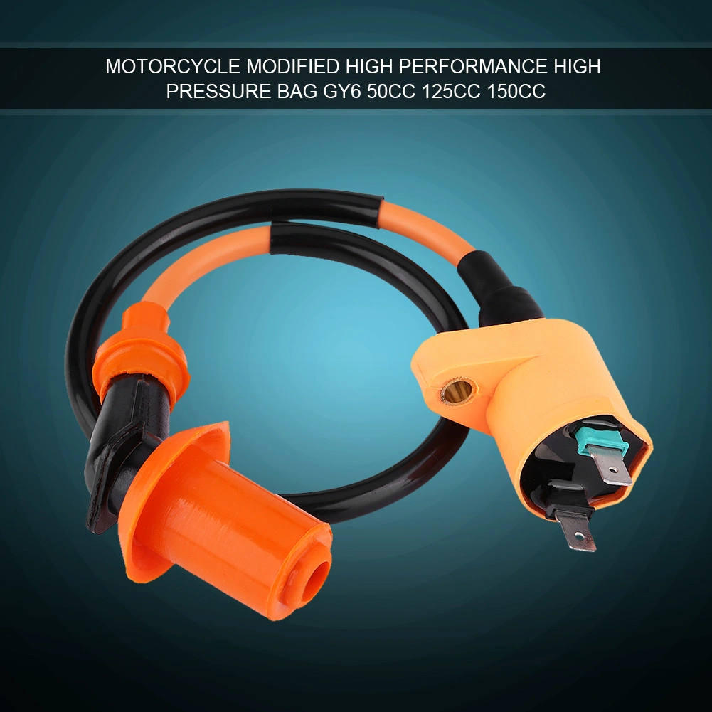 Ignition Coil for GY6 50CC 125CC 150CC Engine Motorcycle Dirt Bike Scooter Moped Orange