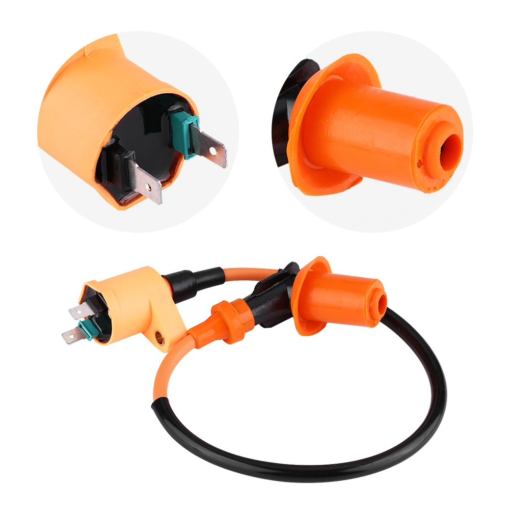 Ignition Coil for GY6 50CC 125CC 150CC Engine Motorcycle Dirt Bike Scooter Moped Orange