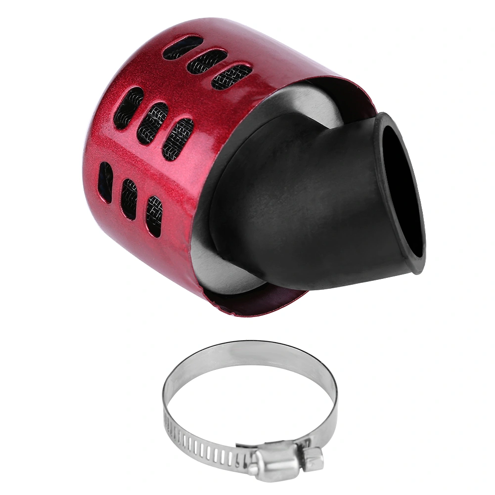 35mm Modified Air Intake Induction Filter Set Fits for 100-150CC Motorcycle Motorbike Red