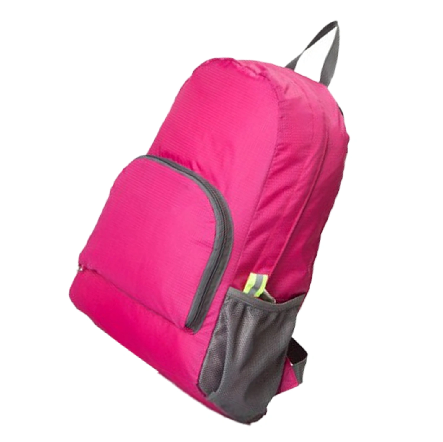 Foldable Hiking Backpack 16L Waterproof Lightweight Portable Backpack with Multi Pocket for Outdoor Travel Rose Red