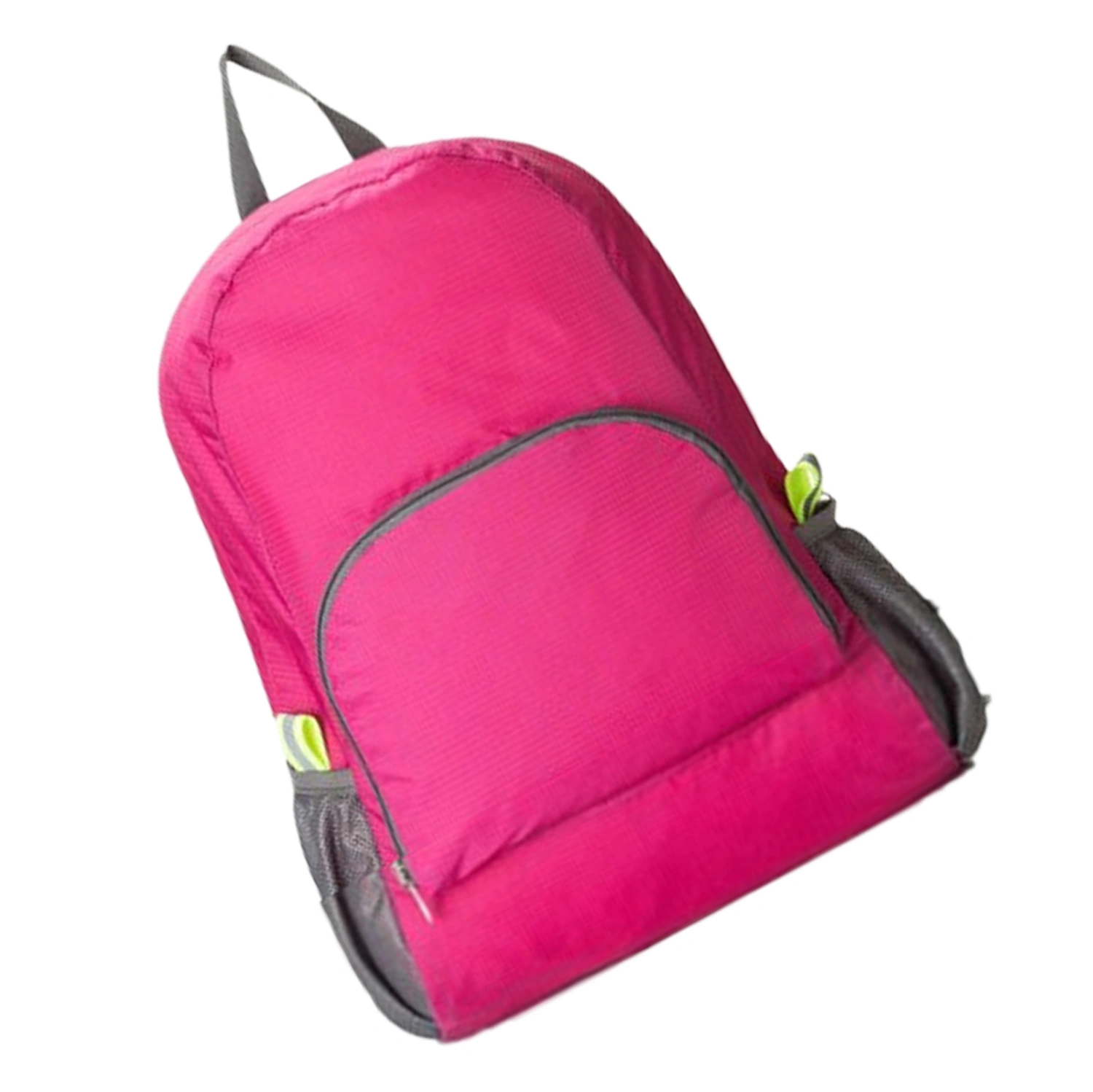 Foldable Hiking Backpack 16L Waterproof Lightweight Portable Backpack with Multi Pocket for Outdoor Travel Rose Red
