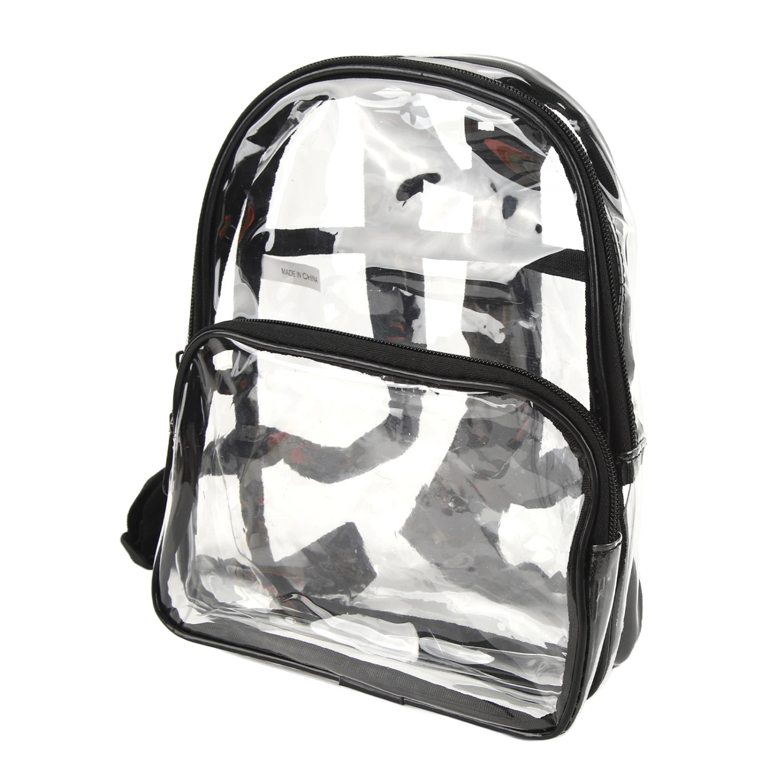Stadium Approved Clear Mini Backpack Heavy Duty PVC Transparent Backpack Small Summer Waterproof Bag