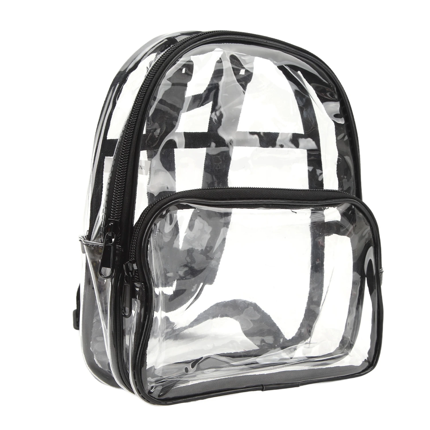 Stadium Approved Clear Mini Backpack Heavy Duty PVC Transparent Backpack Small Summer Waterproof Bag