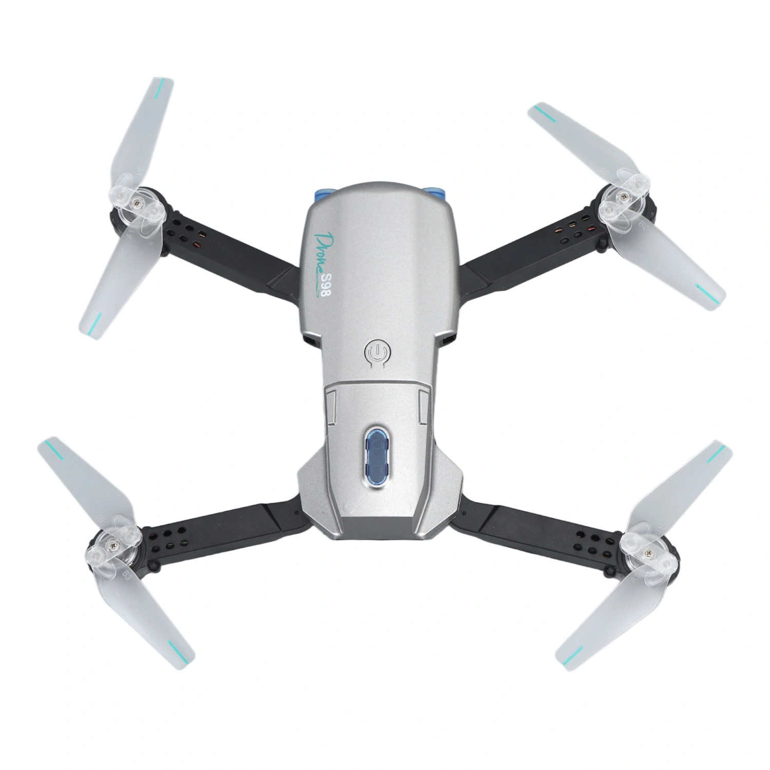 Foldable Drone RC Quadcopter With 4K Dual Camera 4 Way Obstacle Avoidance LED Lights 2.4GHz 4 Channels for Above 14 Years Old