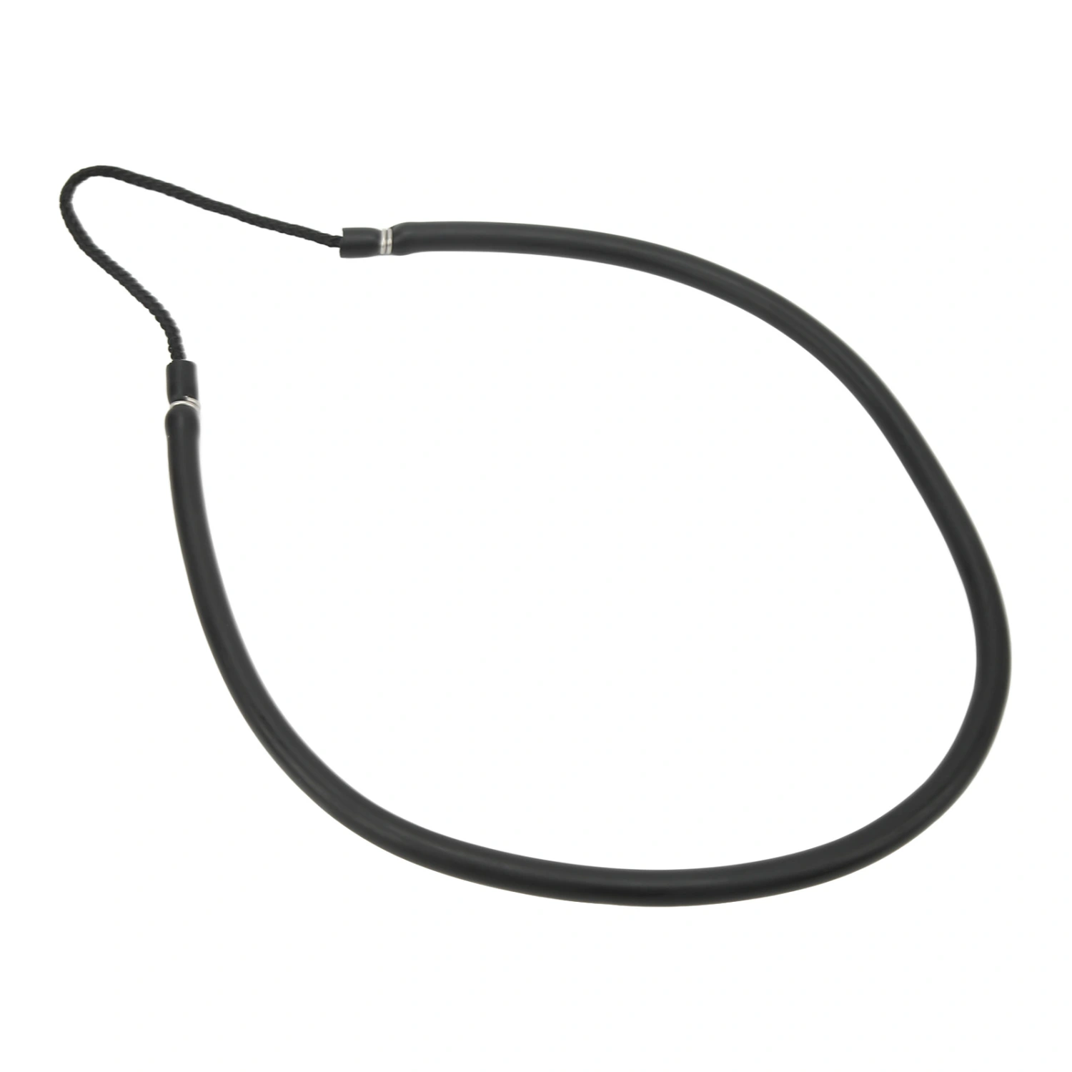 Shooting Pole Spear Sling 5x10mm Latex Band Good Elasticity Accessory for Fishing Black