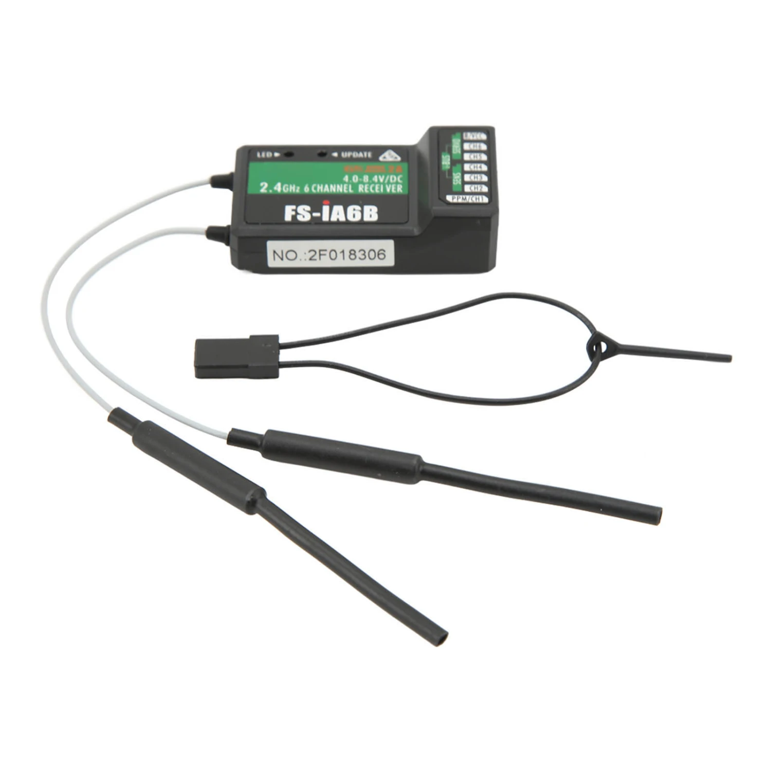 FS IA6B Receiver 2.4G 6CH I BUS PPM Receiver for FS I4 FS I6 FS I10 FS GT2E FS GT2G Transmitter