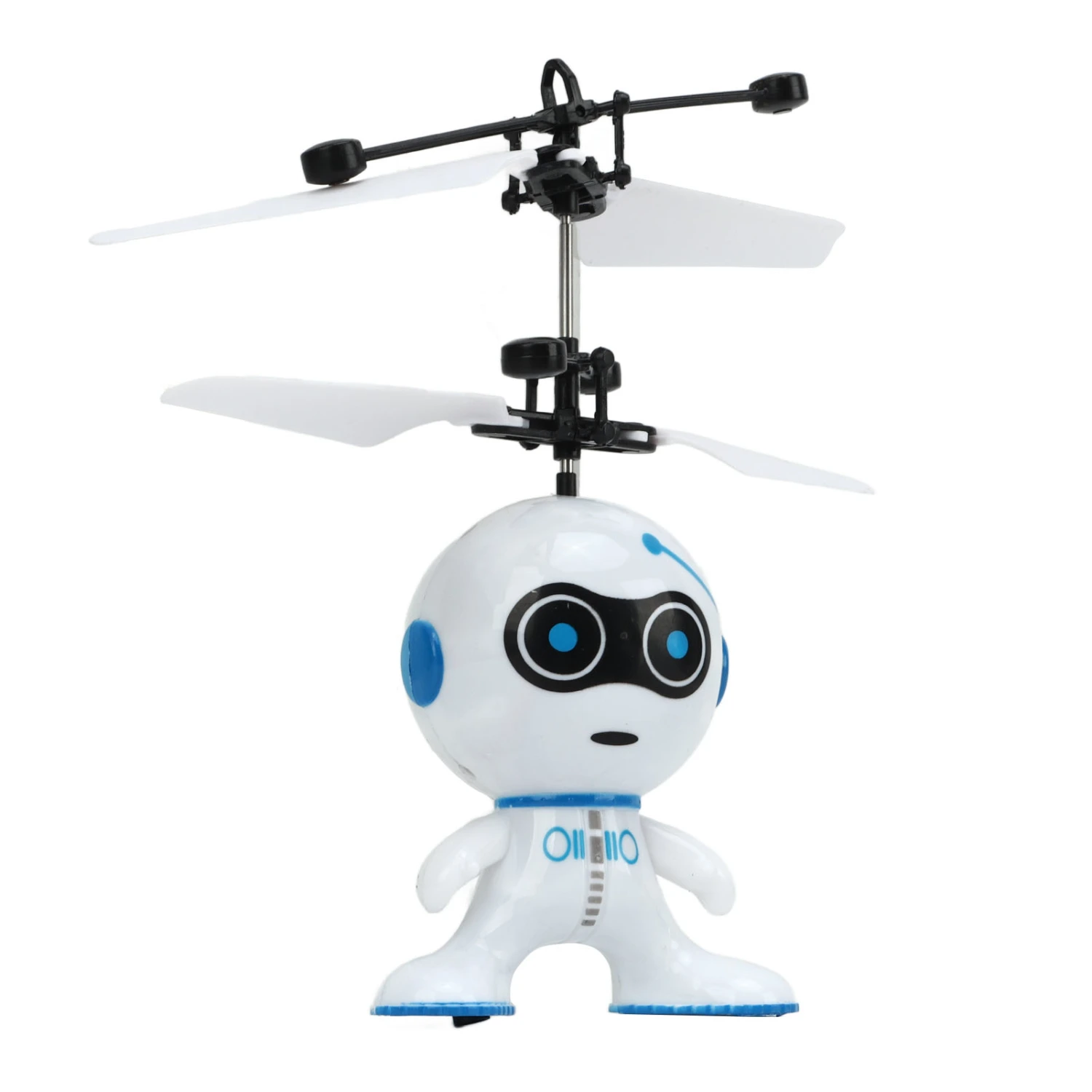Induction Helicopter USB Charging Drop Resistant Interactive Flying Toy Cartoon Suspension Aircraft for Kids