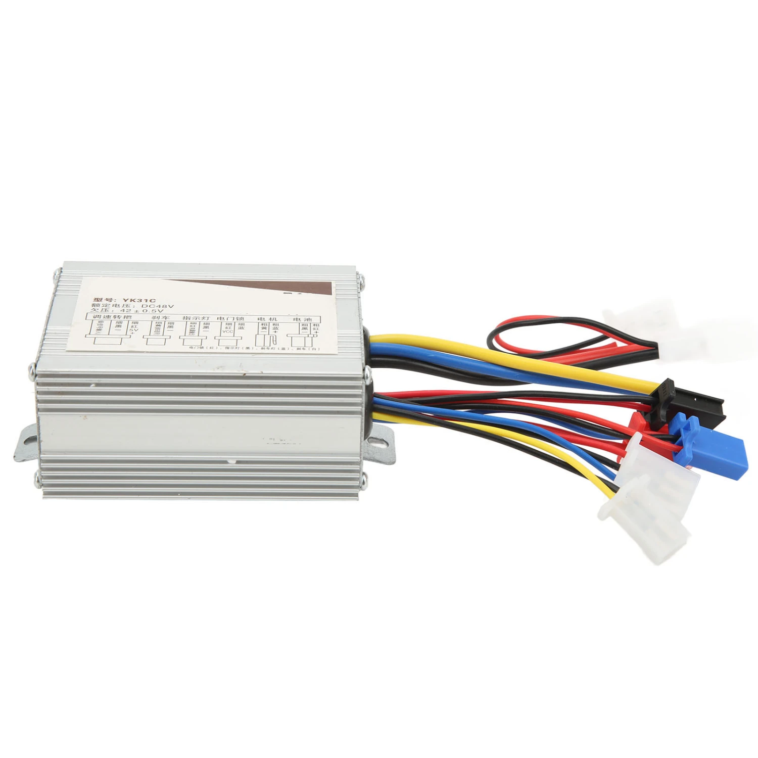 Electric Bicycle Brush Controller 48V 500W Over Current Protection Sensitive Control for Electric Scooter