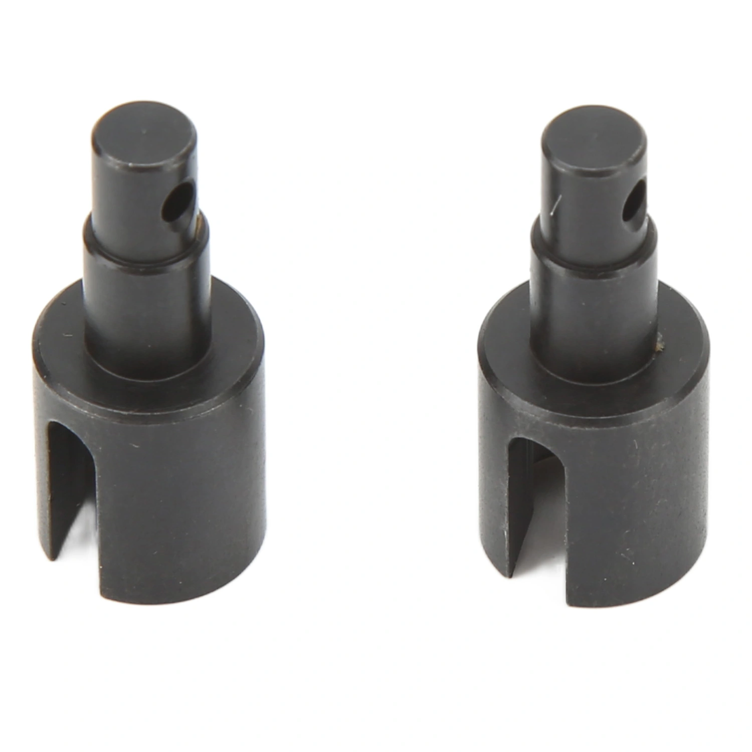 RC Front Diff Outdrive Steel Upgrade Part RC Differential Drive Cup for Losi Baja Rey 1/10 RC Car 2pcs Black