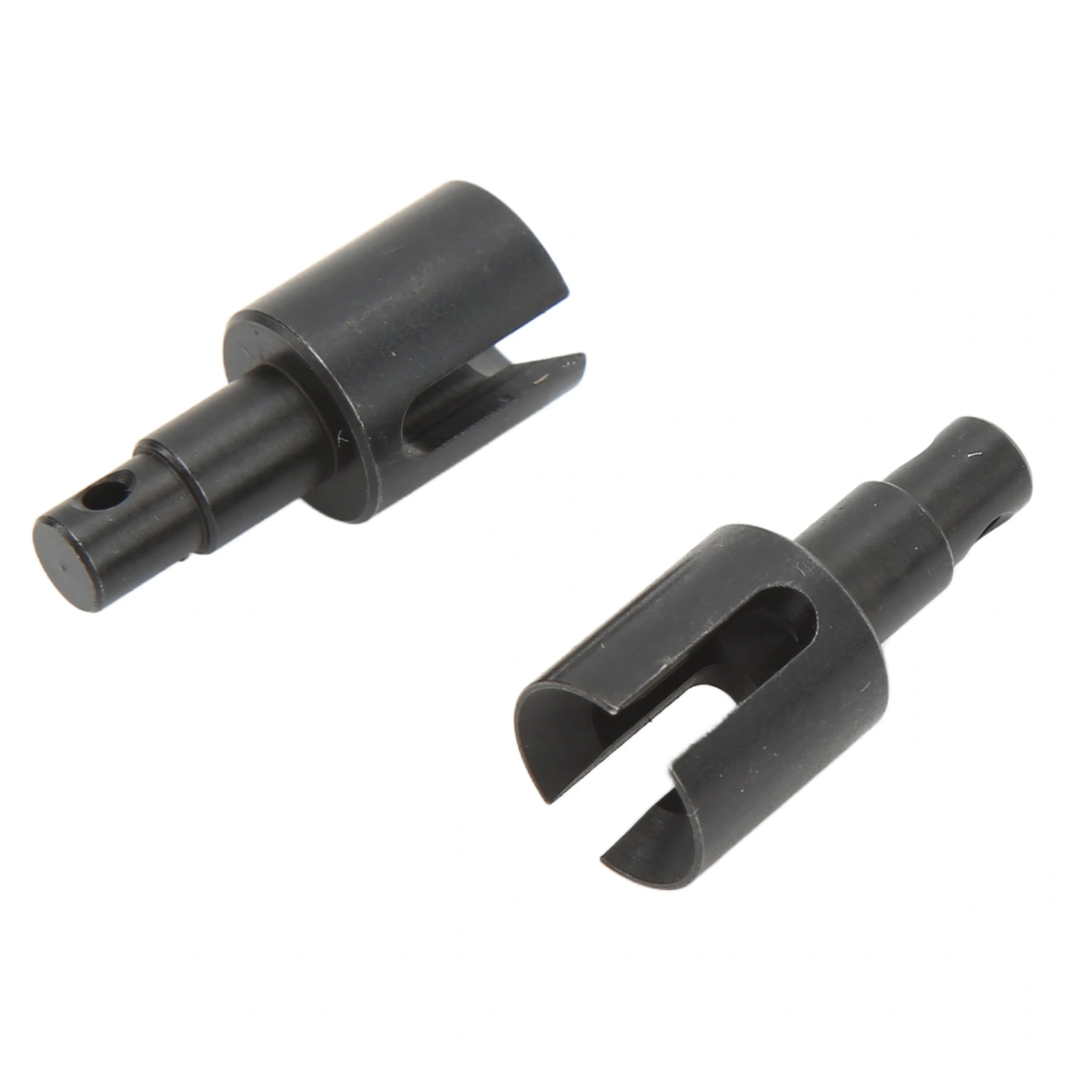 RC Front Diff Outdrive Steel Upgrade Part RC Differential Drive Cup for Losi Baja Rey 1/10 RC Car 2pcs Black