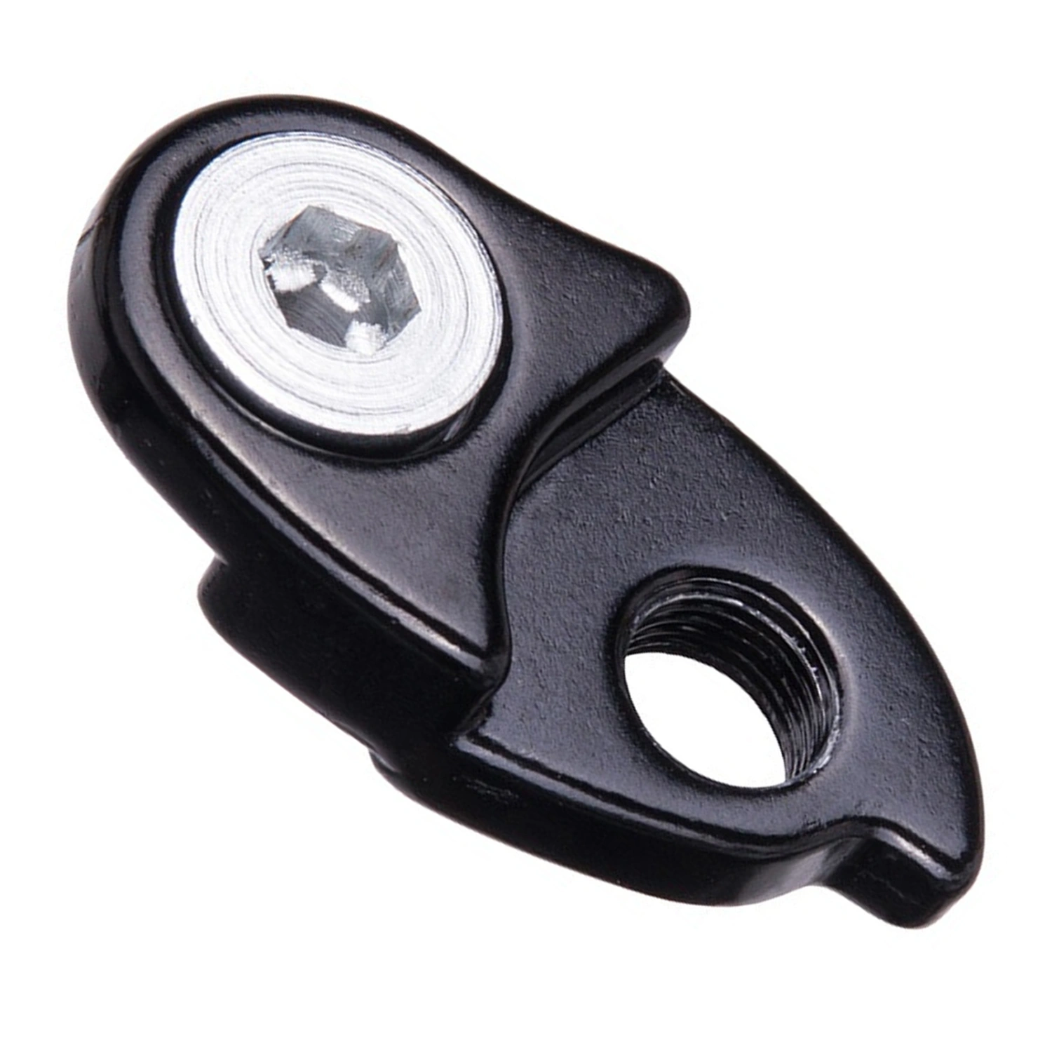 Bike Rear Derailleur Hanger Aluminum Bike Gear Tail Hook Extender for 40T 42T 46T 50T Mountain 32T 36T Road Steering Wheel