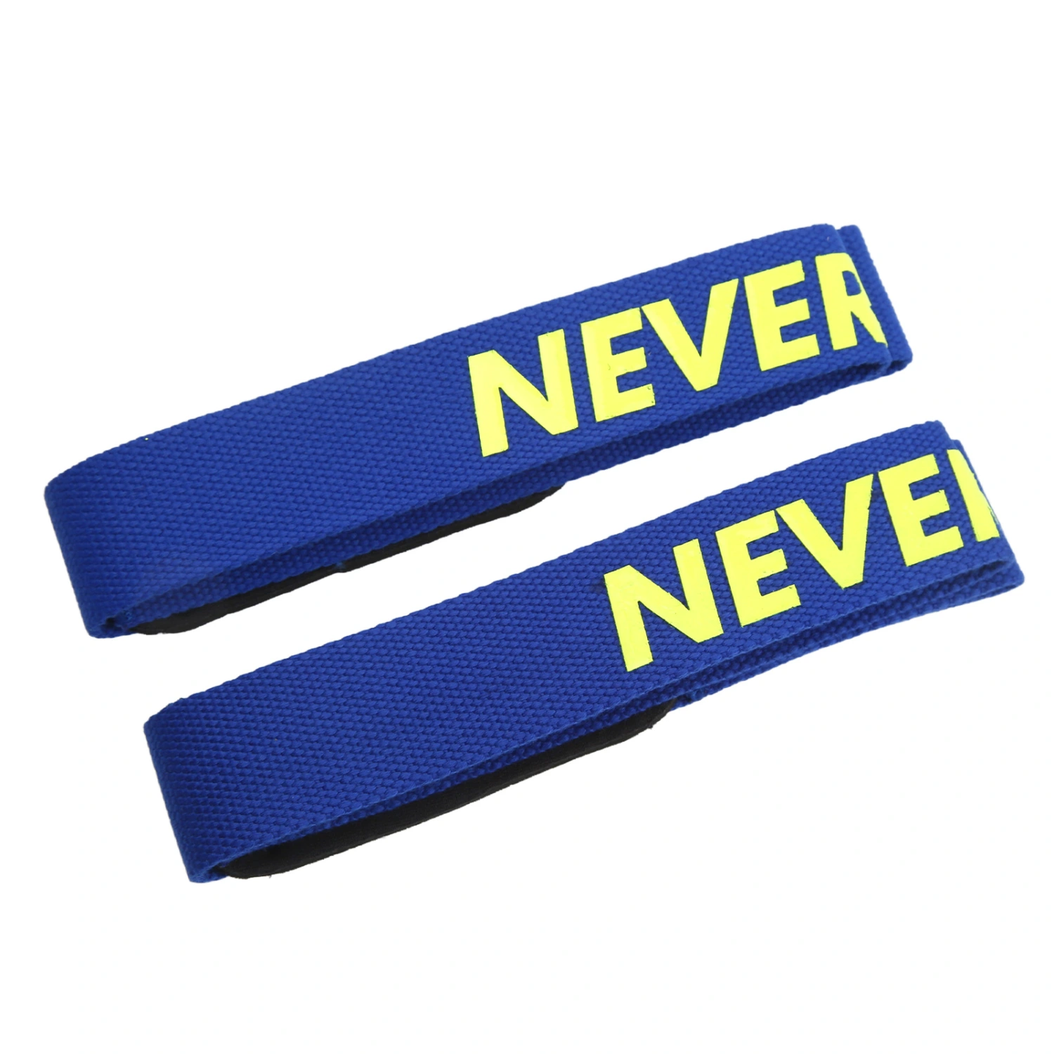 1 Pair Lifting Straps for Weightlifting Powerlifting Bodybuilding Gym Workout Strength Training Deadlifts Fitness Blue