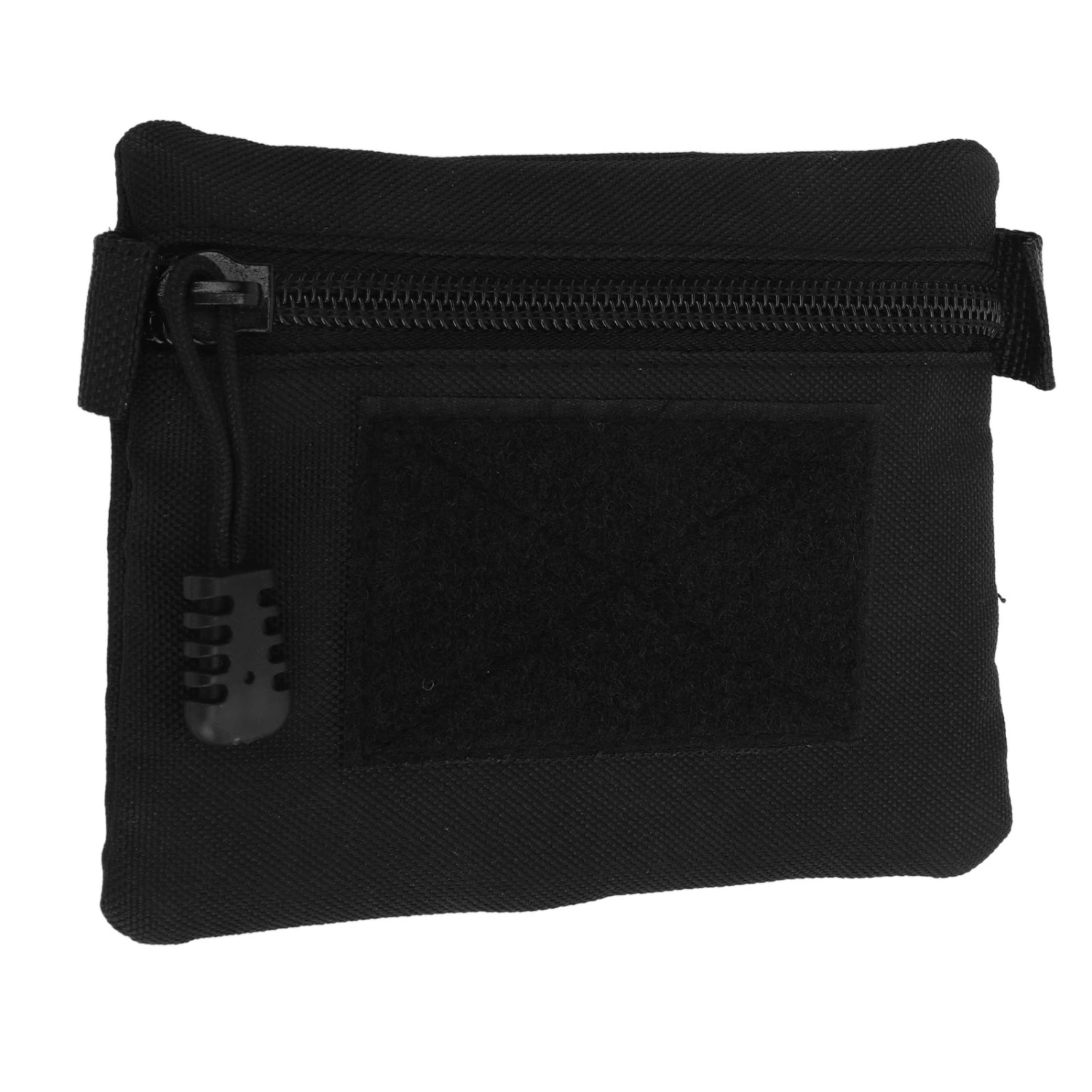 Coin Purse Black Waist Wallet Nylon Portable Storage Pocket Bag for Outdoor Travel