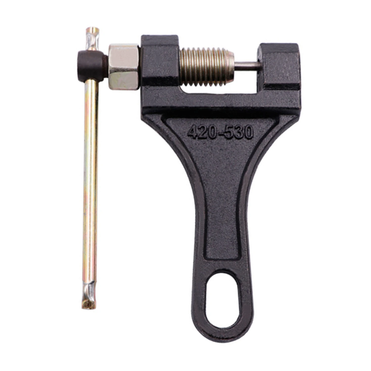 Chain Remover Tool Professional Alloy Steel Universal Bike Chain Pin Splitter for Motorcycle Tricycle Black